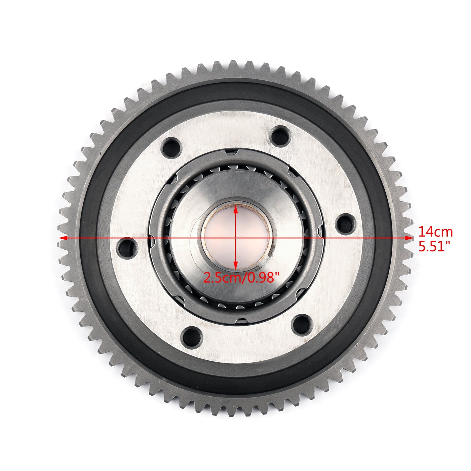 Embrague de arranque unidireccional con engranaje para Suzuki AN400 Burgman 400 K3/K6 2003-2006 genérico