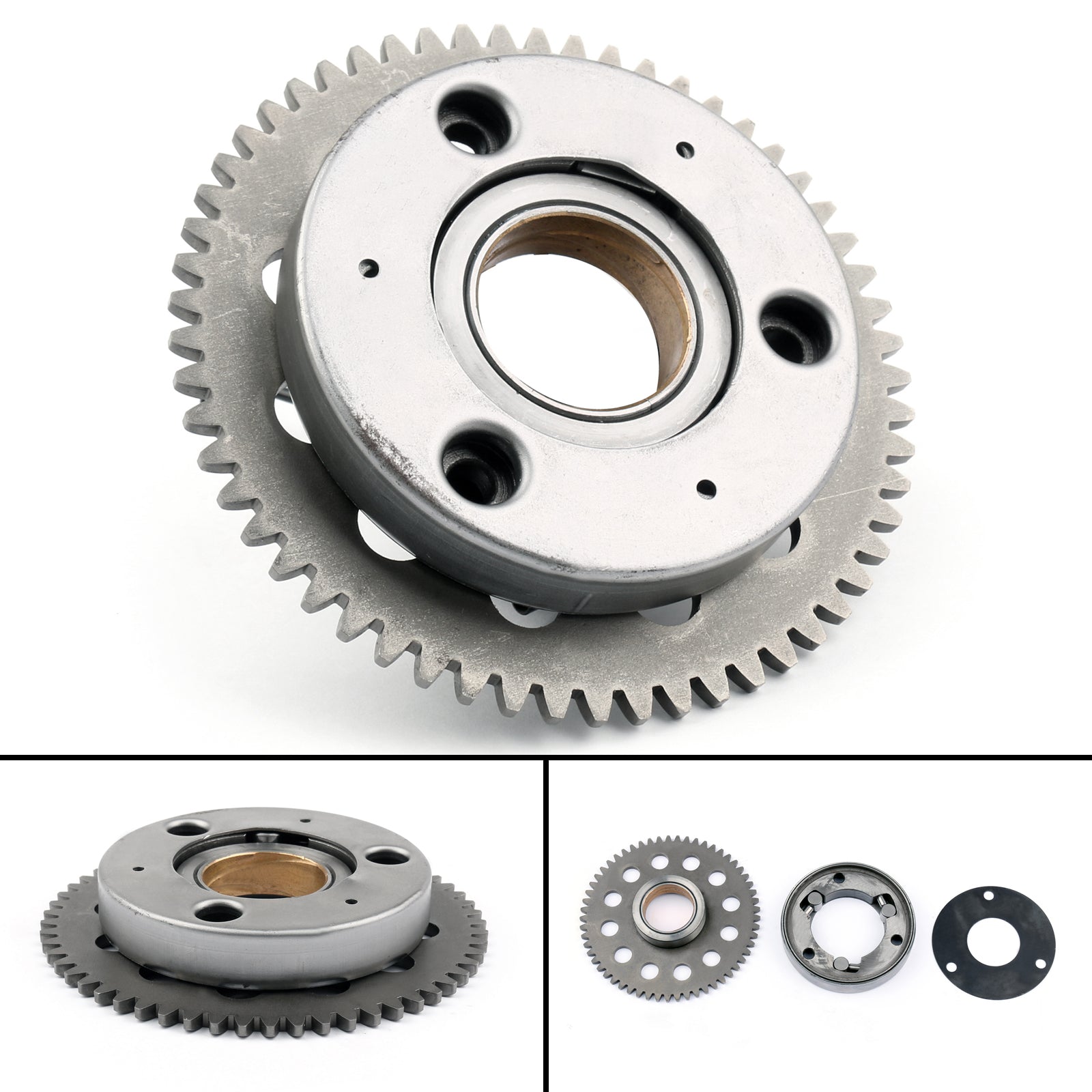 One Way Starter Clutch With Gear For Suzuki AN150 VECSTAR CG41A 1996-2000 AN125