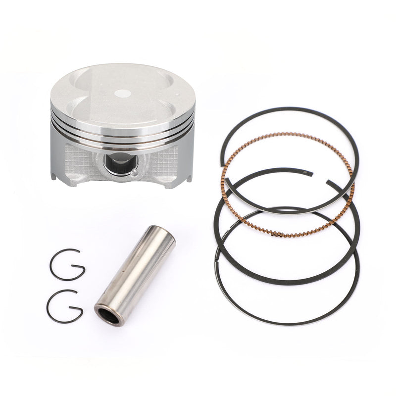 Piston Pin Ring Set STD / +0.25 / +0.50 / +0.75 Bore Size Fit for Suzuki AN 400 Burgman 400 S 1999-2006 Generic