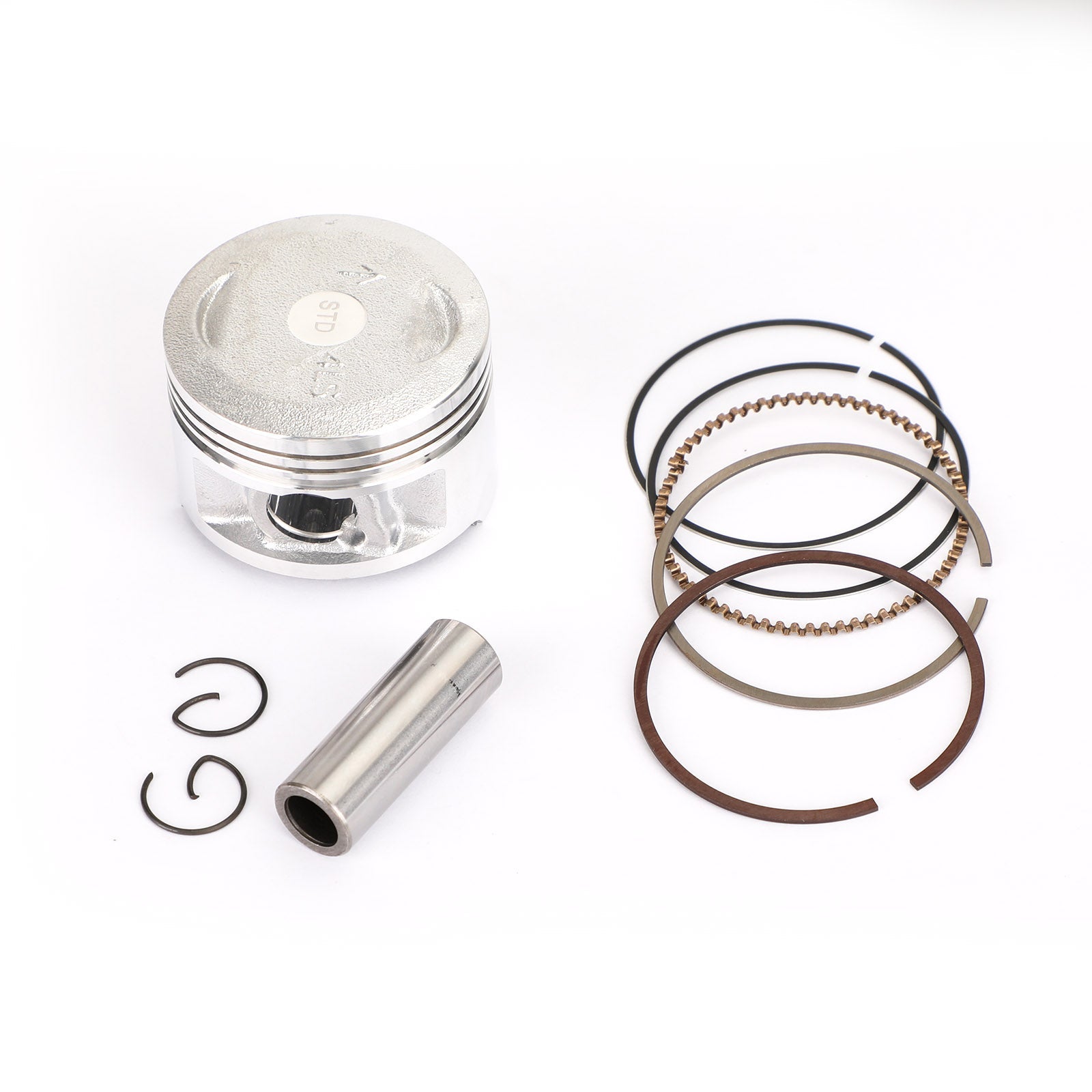 Yamaha TTR TT-R 125 L E LE ES 00-07 Piston Kit & Rings Set STD(54mm)0.25MM(54.25mm)0.50MM(54.50mm)Bore Size Generic