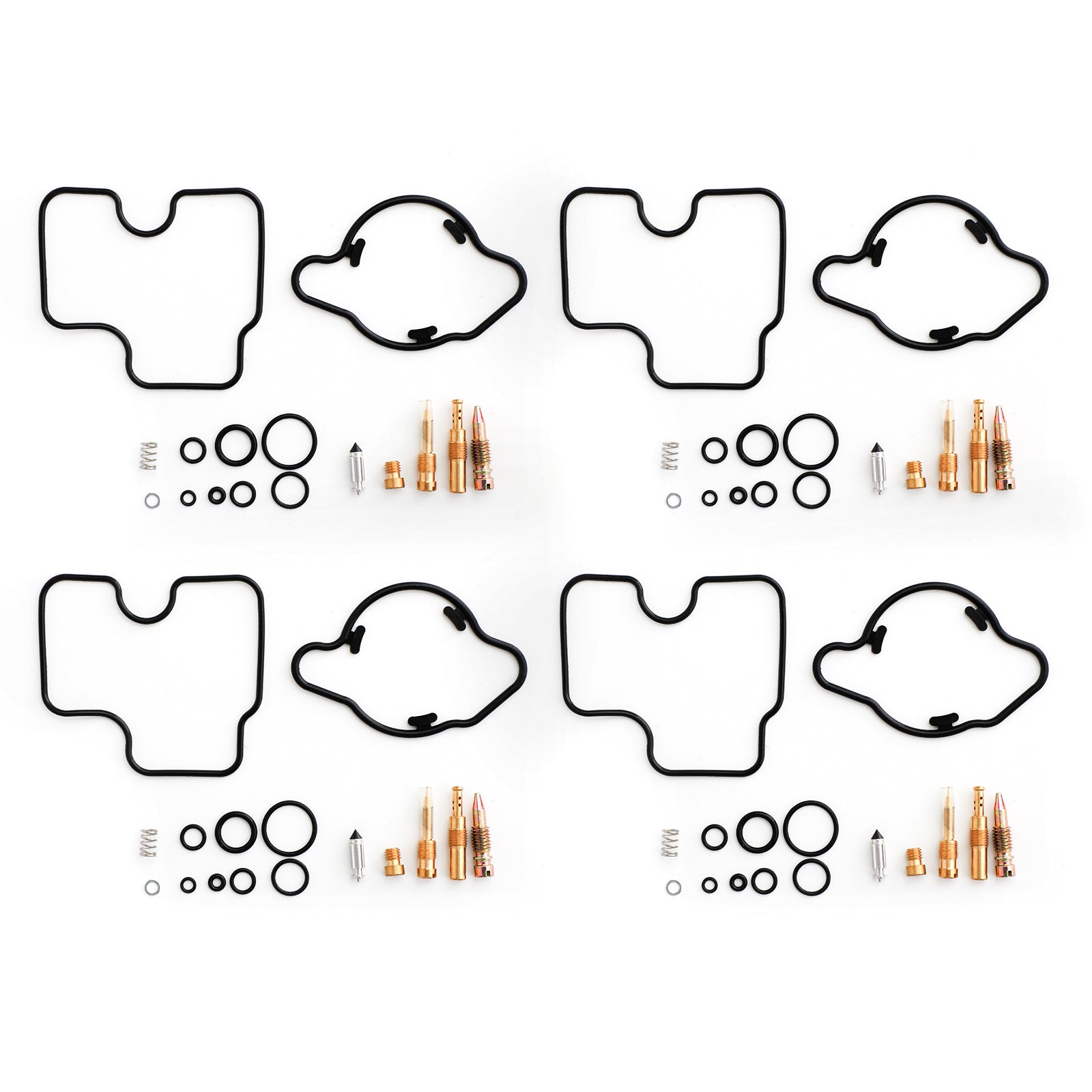 4 juegos de kits de reconstrucción de carburador para Honda CBR600F2 CBR 600 F2 1991-1994 1992 1993 genérico