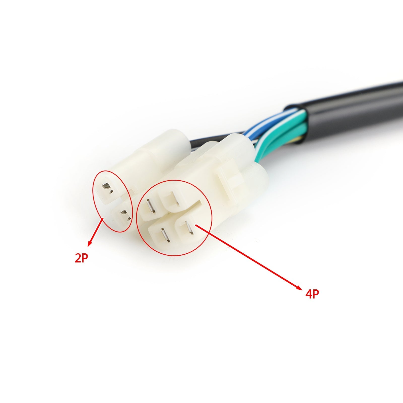 CDI Cable Wire Harness Plug GY6 4 Stroke 50CC 150CC Scooter Moped ATV Go Kart Generic