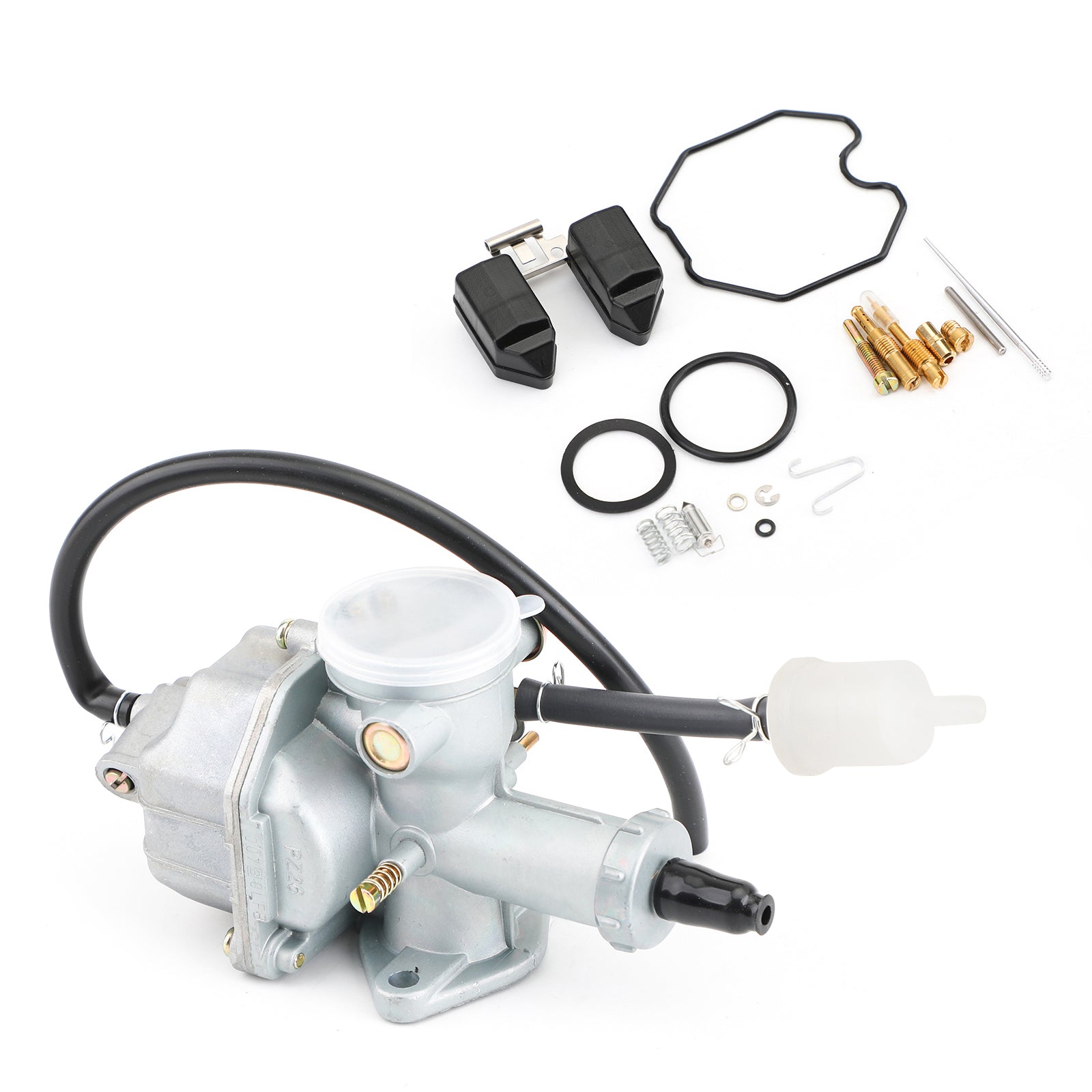 PZ26 Carb Carburetor + Intake Boot Rapaire Kit for 125cc-300cc GY6 ATV Dirt Bike Generic