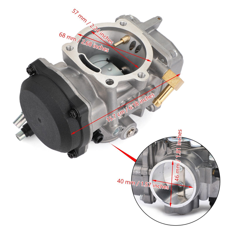 مكربن ​​لدراجة Harley Dyna Touring Sportster 40mm CV 40 XL883 27490-04 Carb