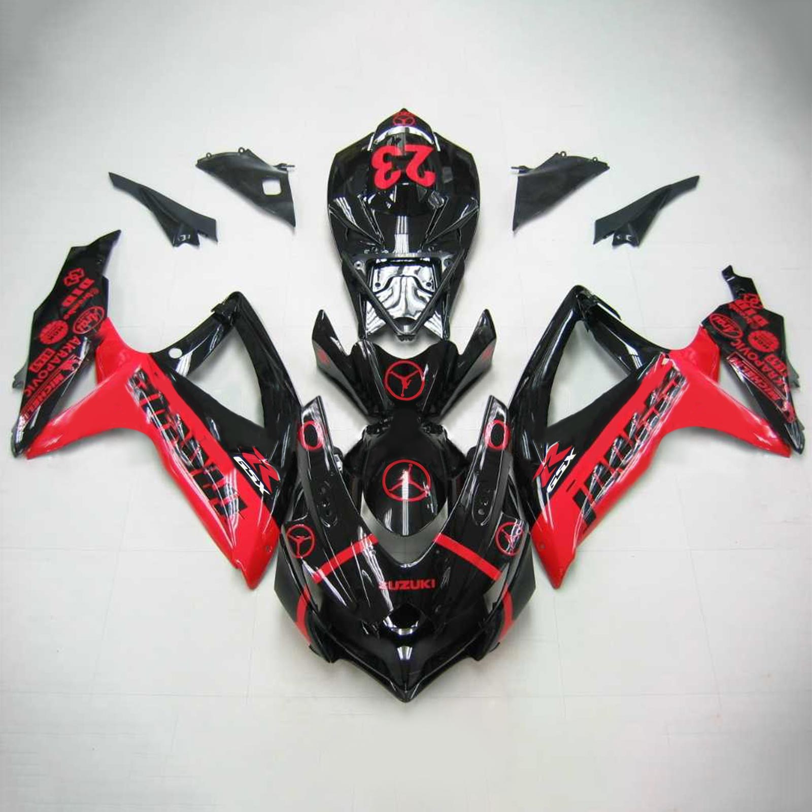 Suzuki GSXR 600/750 2008-2010 Fairing Kit Bodywork Plastic ABS K8