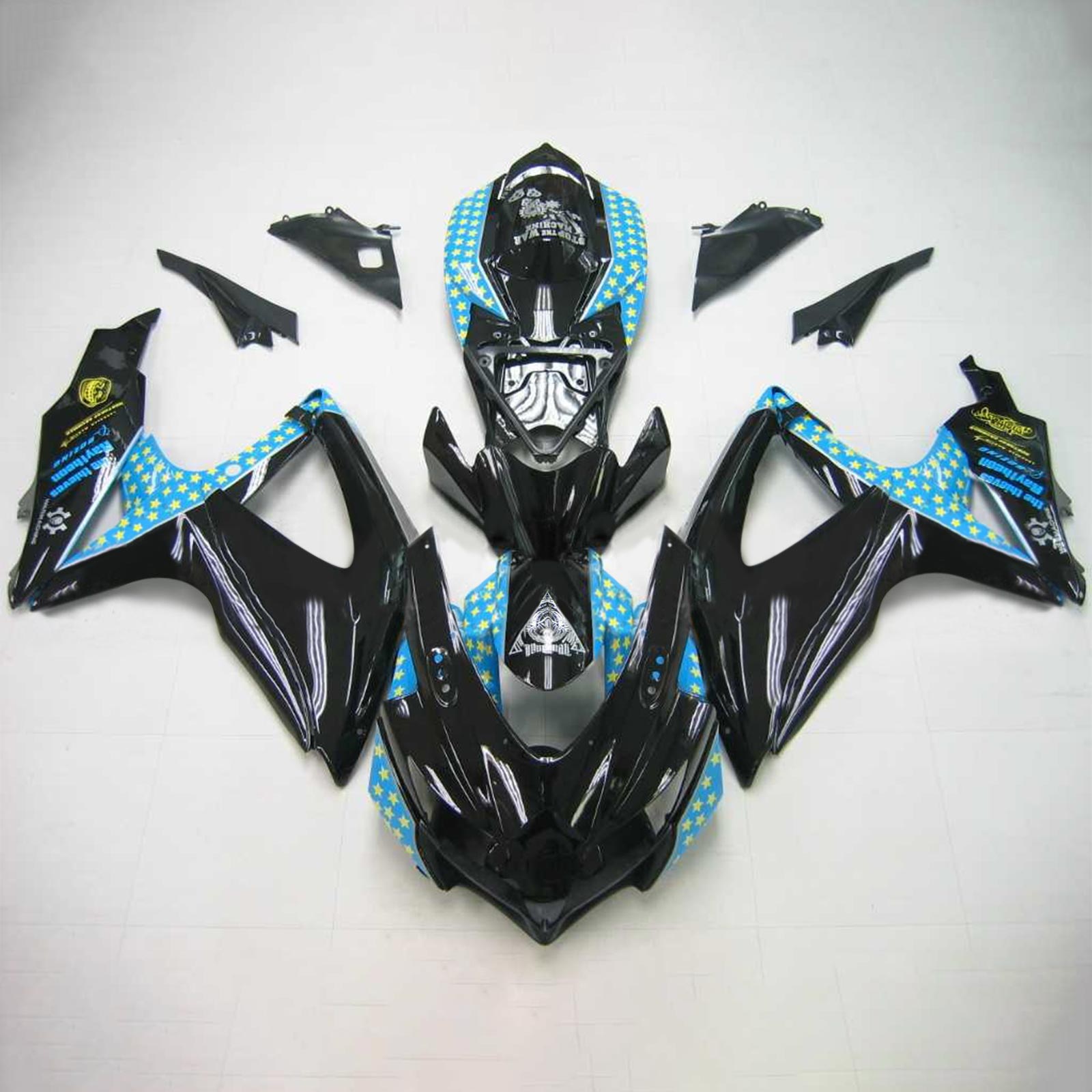 Suzuki GSXR 600/750 2008-2010 Fairing Kit Bodywork Plastic ABS K8