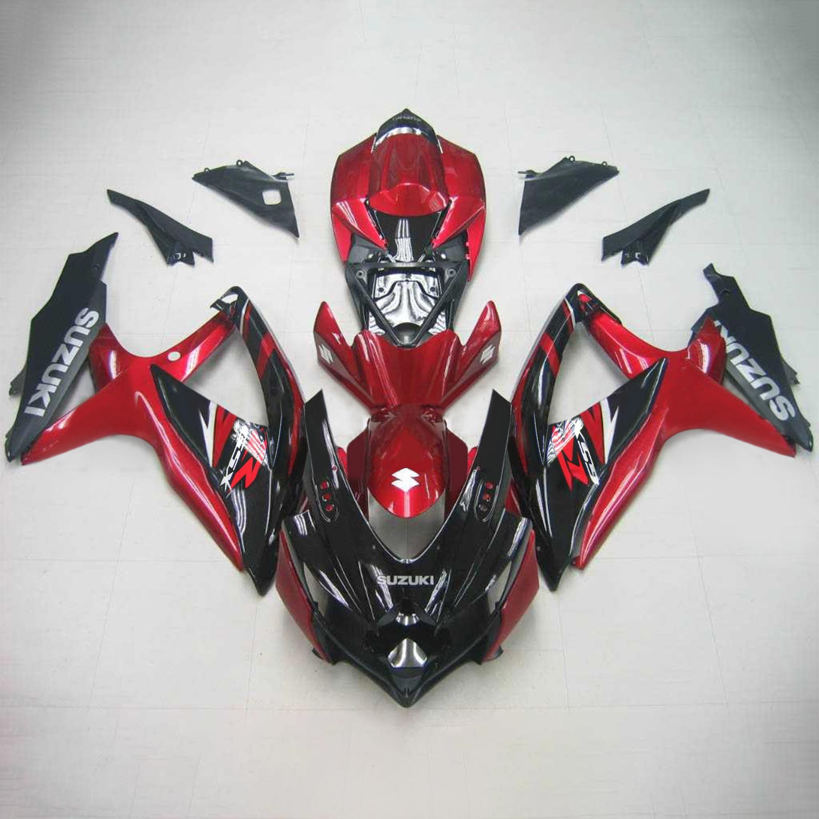 Suzuki GSXR 600/750 2008-2010 Fairing Kit Bodywork Plastic ABS K8