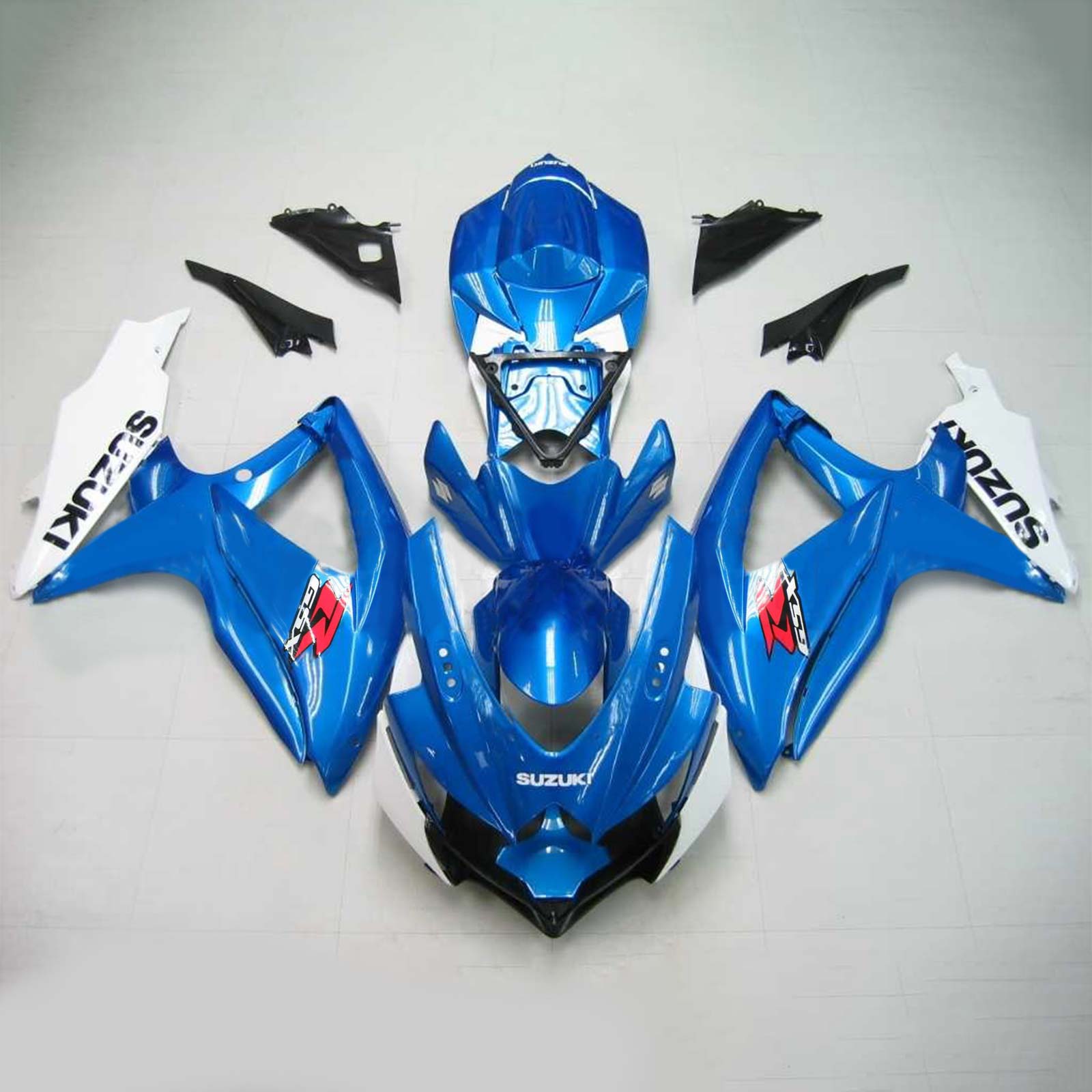 سوزوكي GSXR 600/750 2008-2010 الهدايا المجمعة هيكل السيارة البلاستيك ABS K8