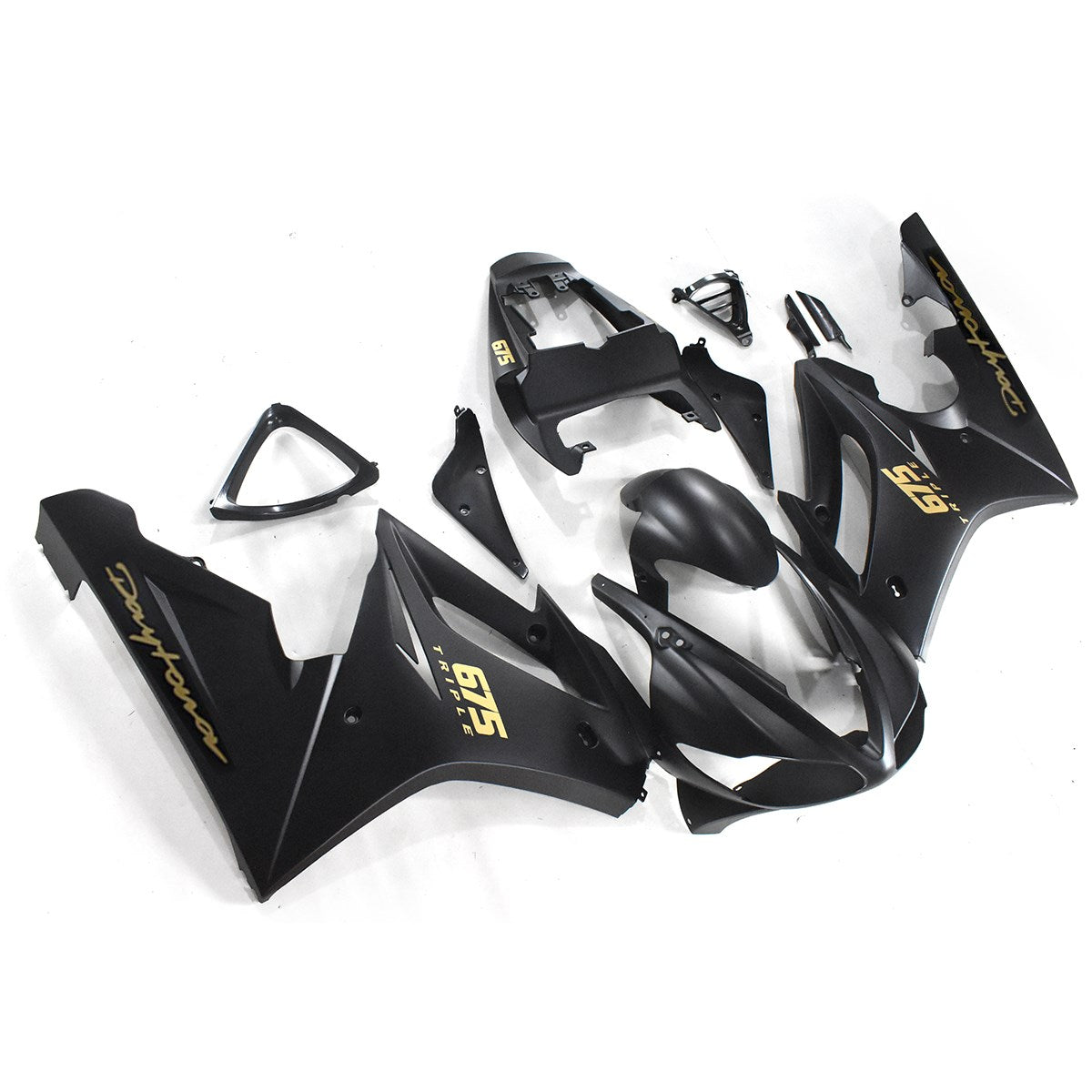 Fairings 2009-2012 Triumph Daytona 675 Black Daytona  Generic