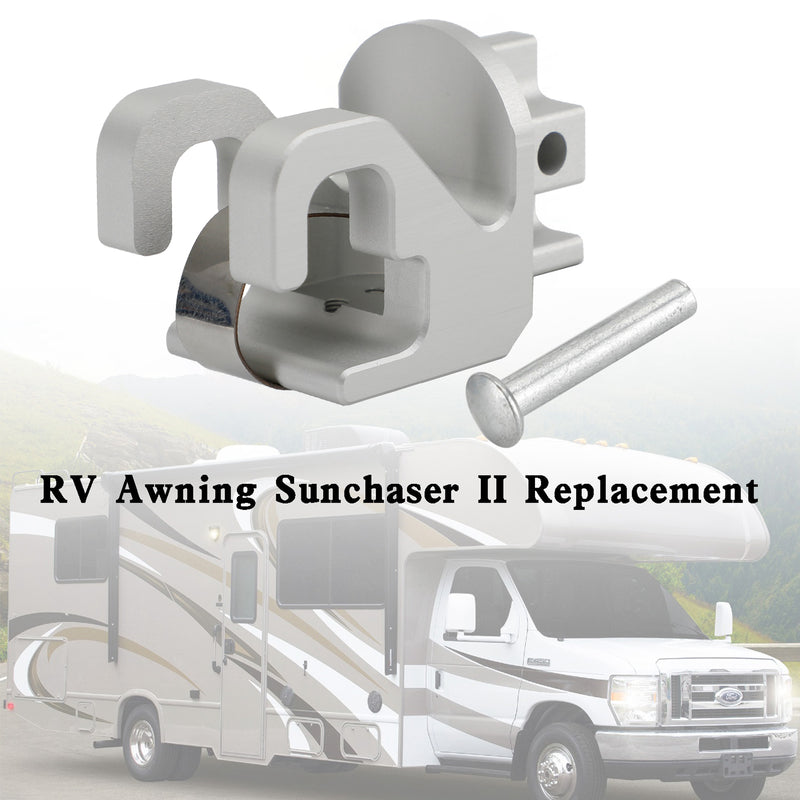 Alminum RV Rafter Claw Satin Hardware For Dometic SUNCHASER II Awning
