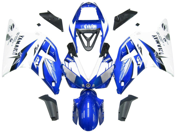 Carenados 2000-2001 Yamaha YZF-R1 Azul y Blanco R1 Genérico