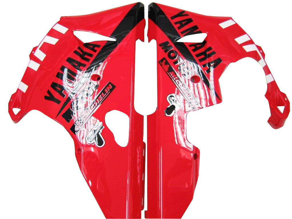 Fairings 2000-2001 Yamaha YZF-R1 Red Black No.46 FIAT  Generic