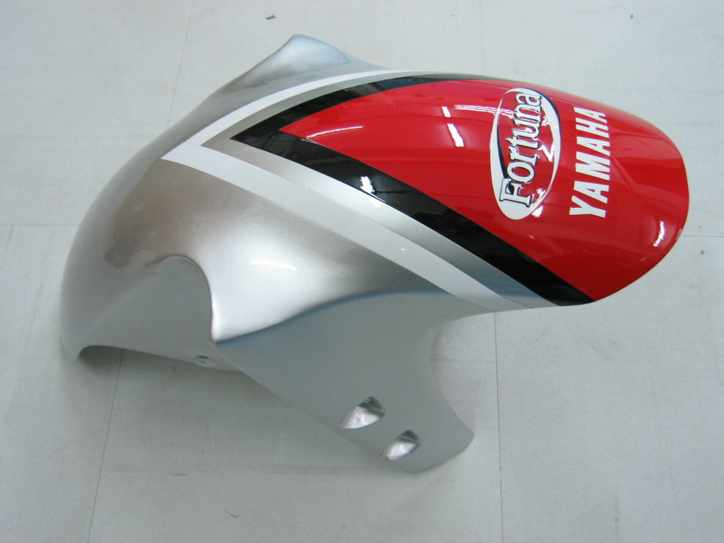 Fairings 2000-2001 Yamaha YZF-R1 Silver Red Fortuna  Generic