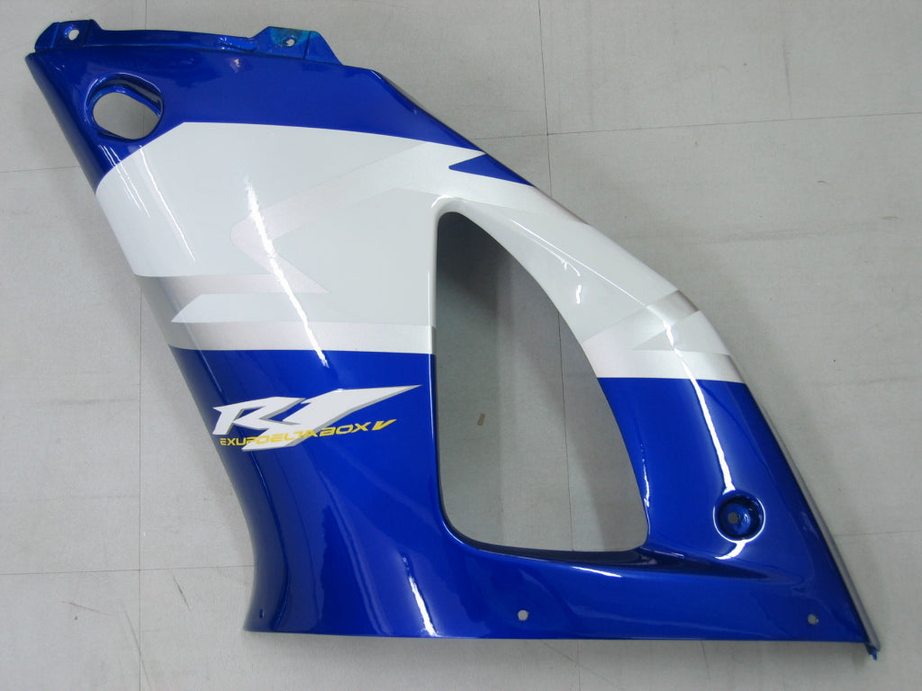 Fairings 2000-2001 Yamaha YZF-R1 Blue White No.46 R1  Generic