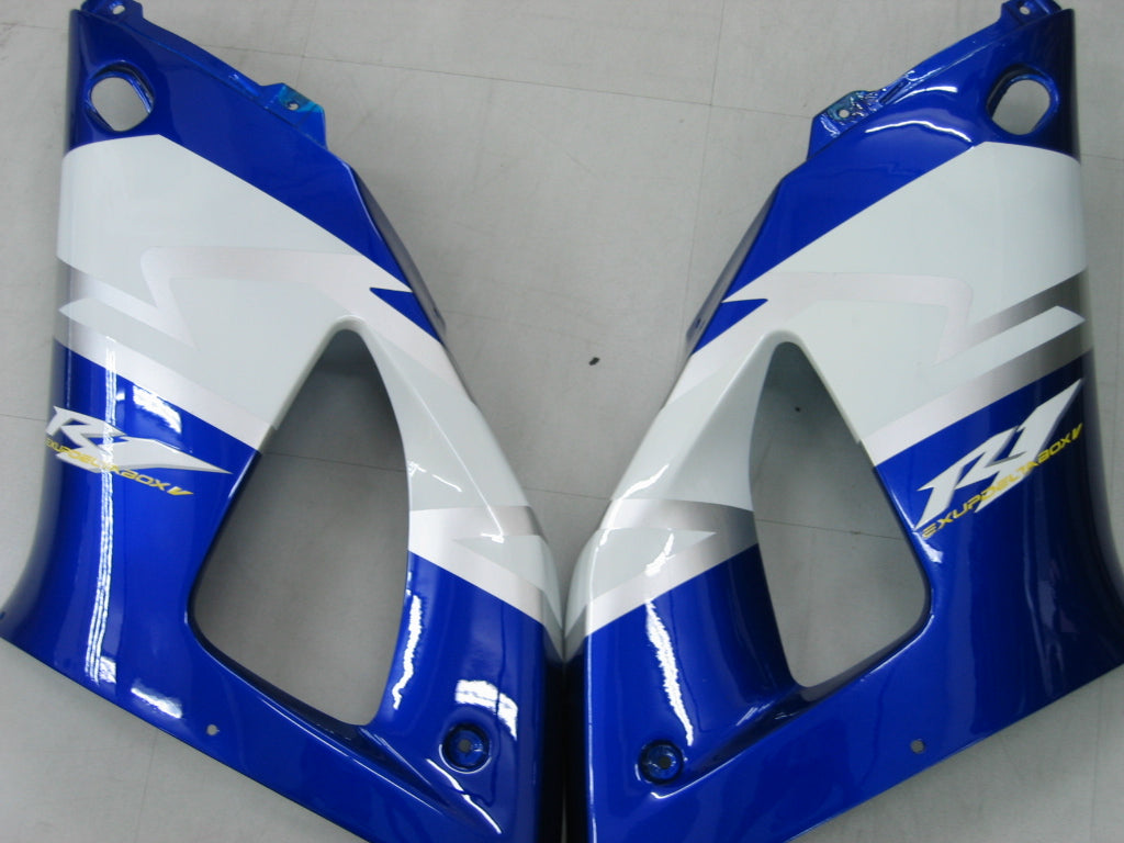 Fairings 2000-2001 Yamaha YZF-R1 Blue White No.46 R1  Generic