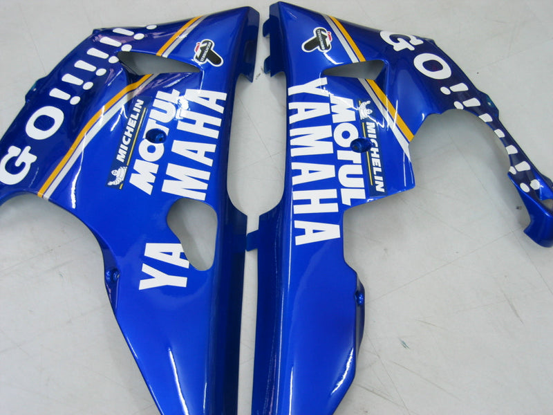 Fairings 2000-2001 Yamaha YZF-R1 Blue White No.46 R1  Generic
