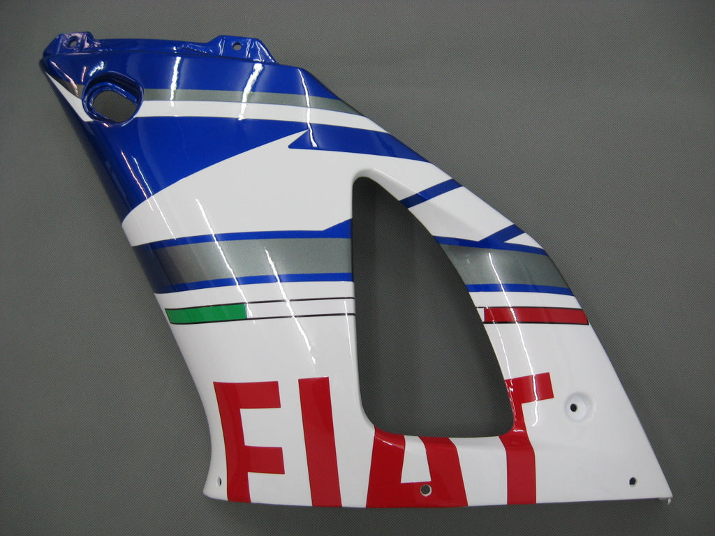 Fairings 2000-2001 Yamaha YZF-R1 Blue White No.46 FIAT  Generic