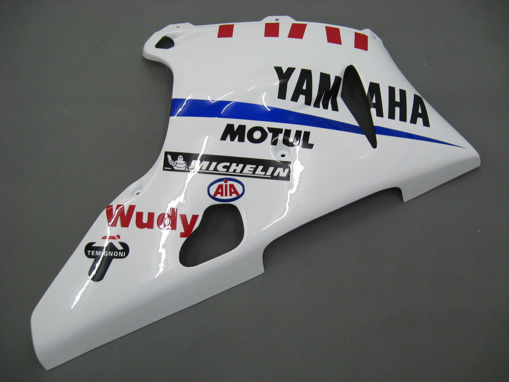 Fairings 2000-2001 Yamaha YZF-R1 Blue White No.46 FIAT  Generic