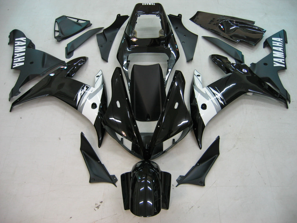 Fairings 2002-2003 Yamaha YZF-R1 Black R1  Generic