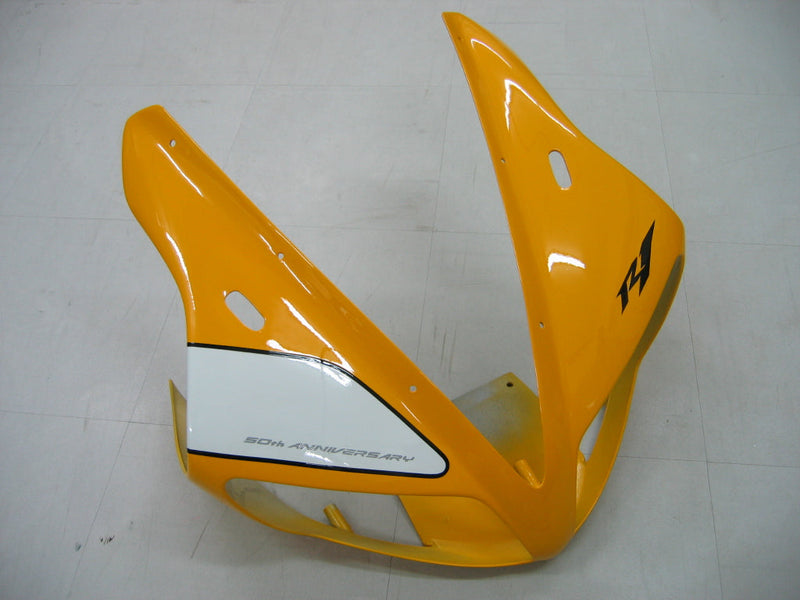 Fairings 2002-2003 ياماها YZF-R1 أصفر أبيض أسود R1 عام