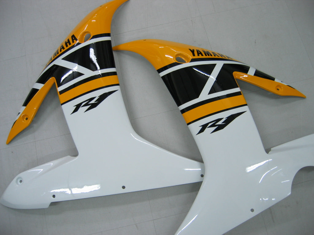 Fairings 2002-2003 Yamaha YZF-R1 Yellow White Black R1  Generic