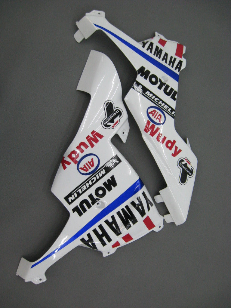 Fairings 2002-2003 Yamaha YZF-R1 White Blue No.46 FIAT  Generic