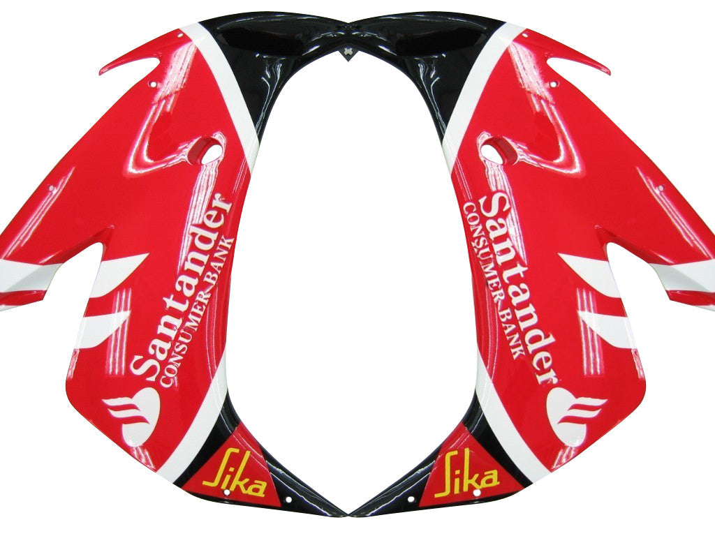 Fairings 2004-2006 Yamaha YZF-R1 Red Black Santander   Generic