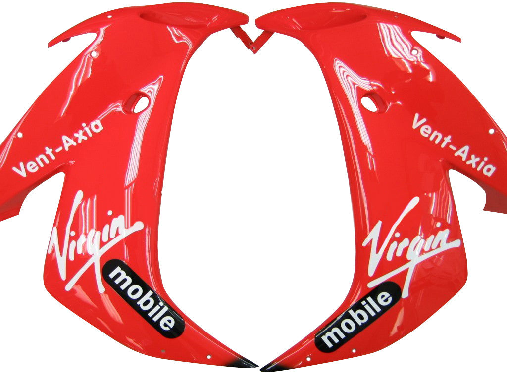 Fairings 2004-2006 Yamaha YZF-R1 Red Black Virgin Mobile   Generic