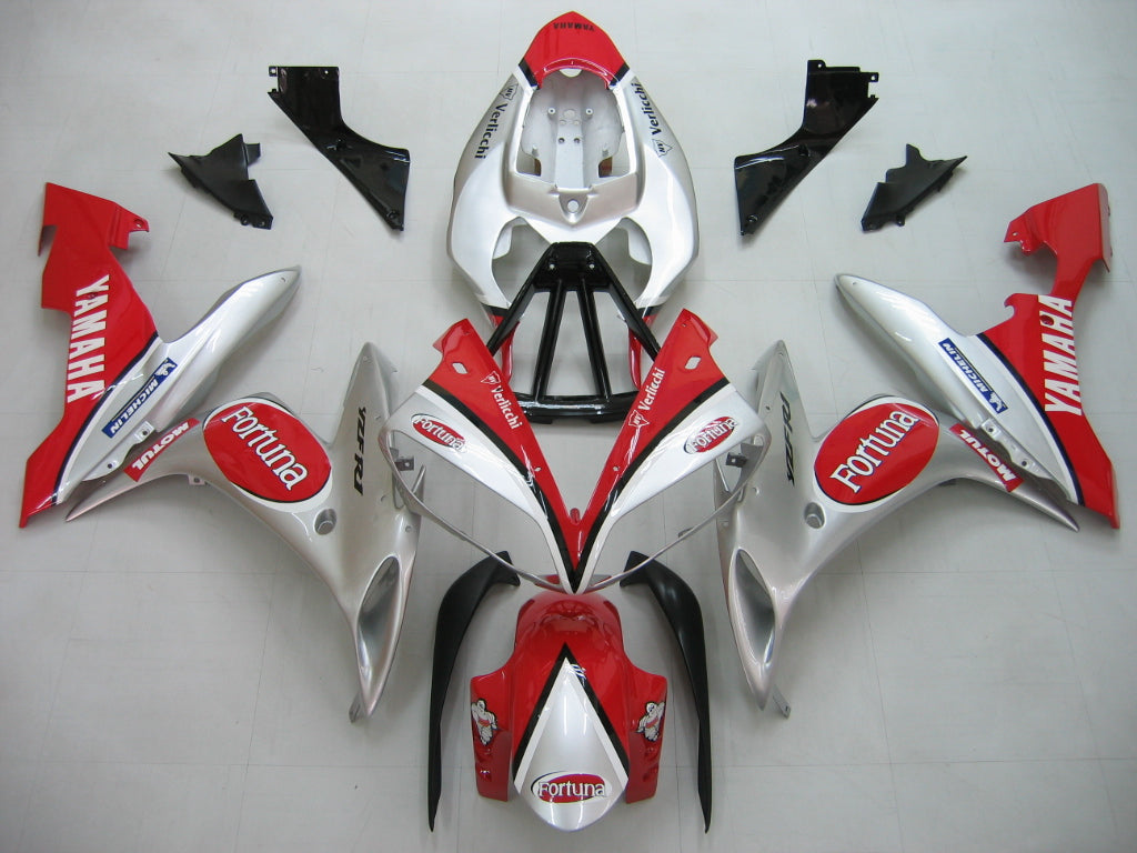 Fairings 2004-2006 Yamaha YZF-R1 Red Silver Fortuna  R1  Generic