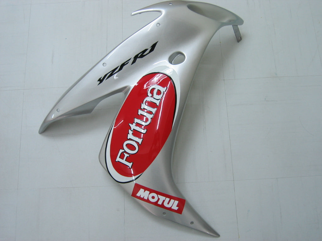 Fairings 2004-2006 Yamaha YZF-R1 Red Silver Fortuna  R1  Generic