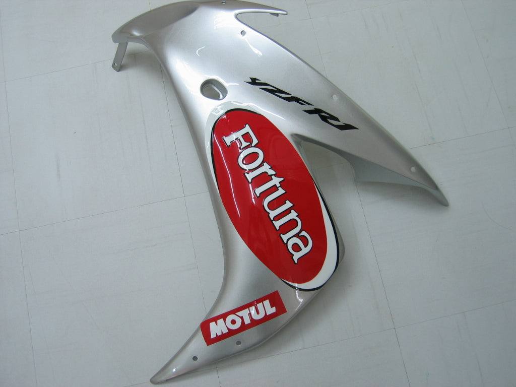 Fairings 2004-2006 Yamaha YZF-R1 Red Silver Fortuna  R1  Generic