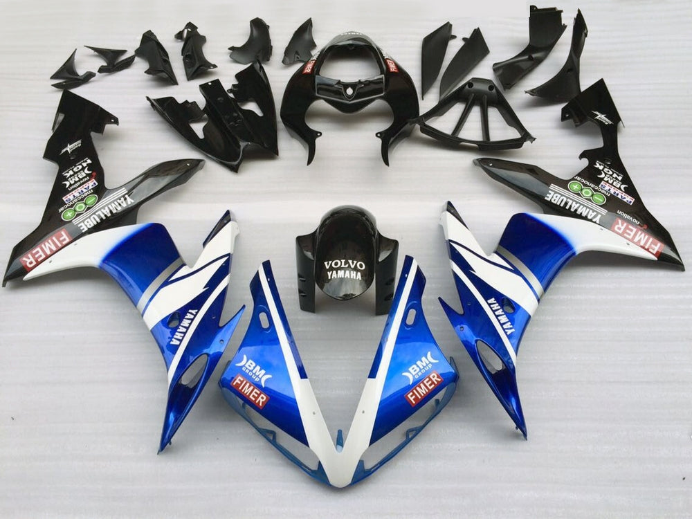 Fairings 2004-2006 Yamaha YZF-R1 Blue White Black FIMER  Generic