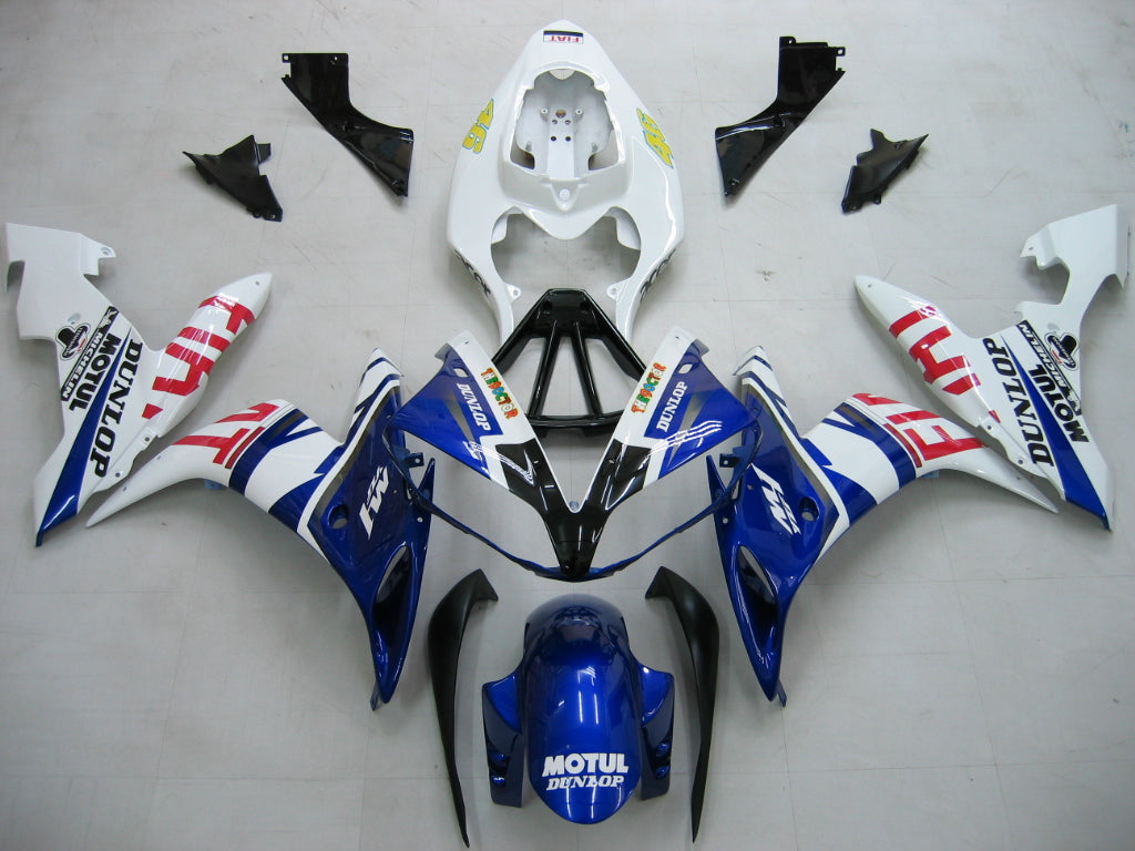 Fairings 2004-2006 Yamaha YZF-R1 Blue White No.46 FIAT  Generic