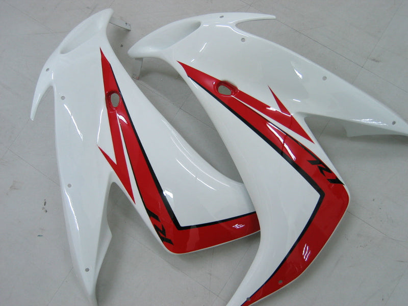Fairings 2004-2006 ياماها YZF-R1 أبيض أحمر R1 عام