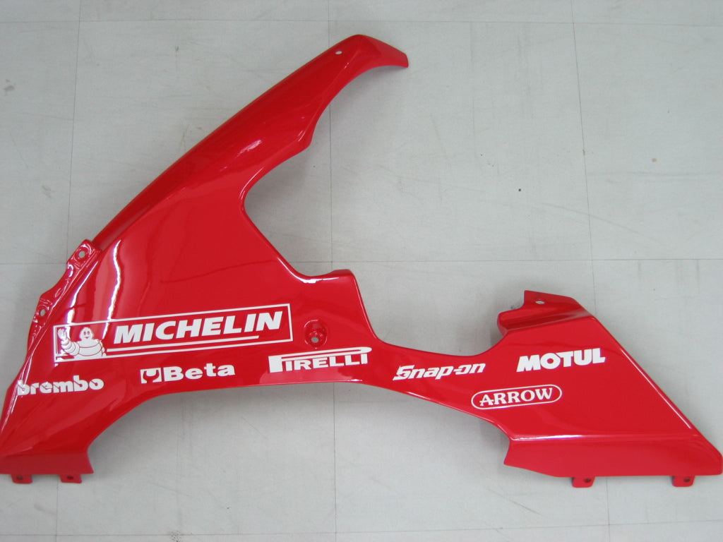 Fairings 2004-2006 Yamaha YZF-R1 White Red R1  Generic