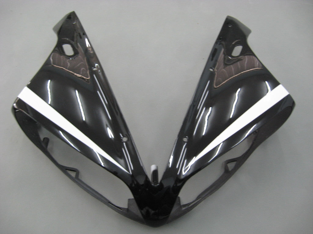 Fairings 2004-2006 ياماها YZF-R1 أسود أبيض R1 عام