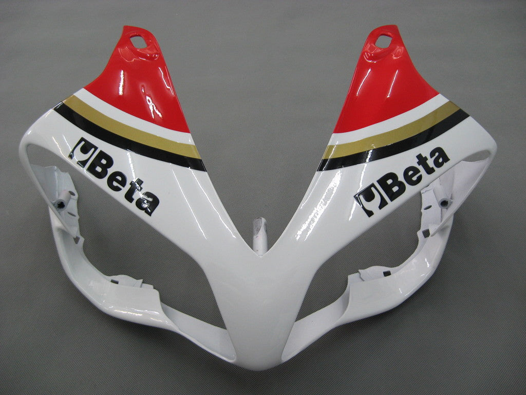 Fairings 2007-2008 Yamaha YZF-R1 White Red Lucky Strike  Generic