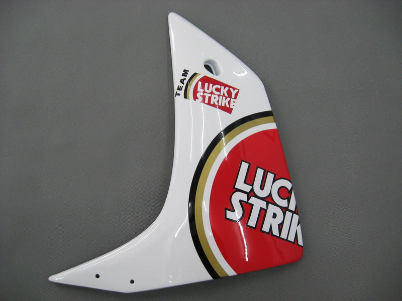 Fairings 2007-2008 Yamaha YZF-R1 White Red Lucky Strike  Generic