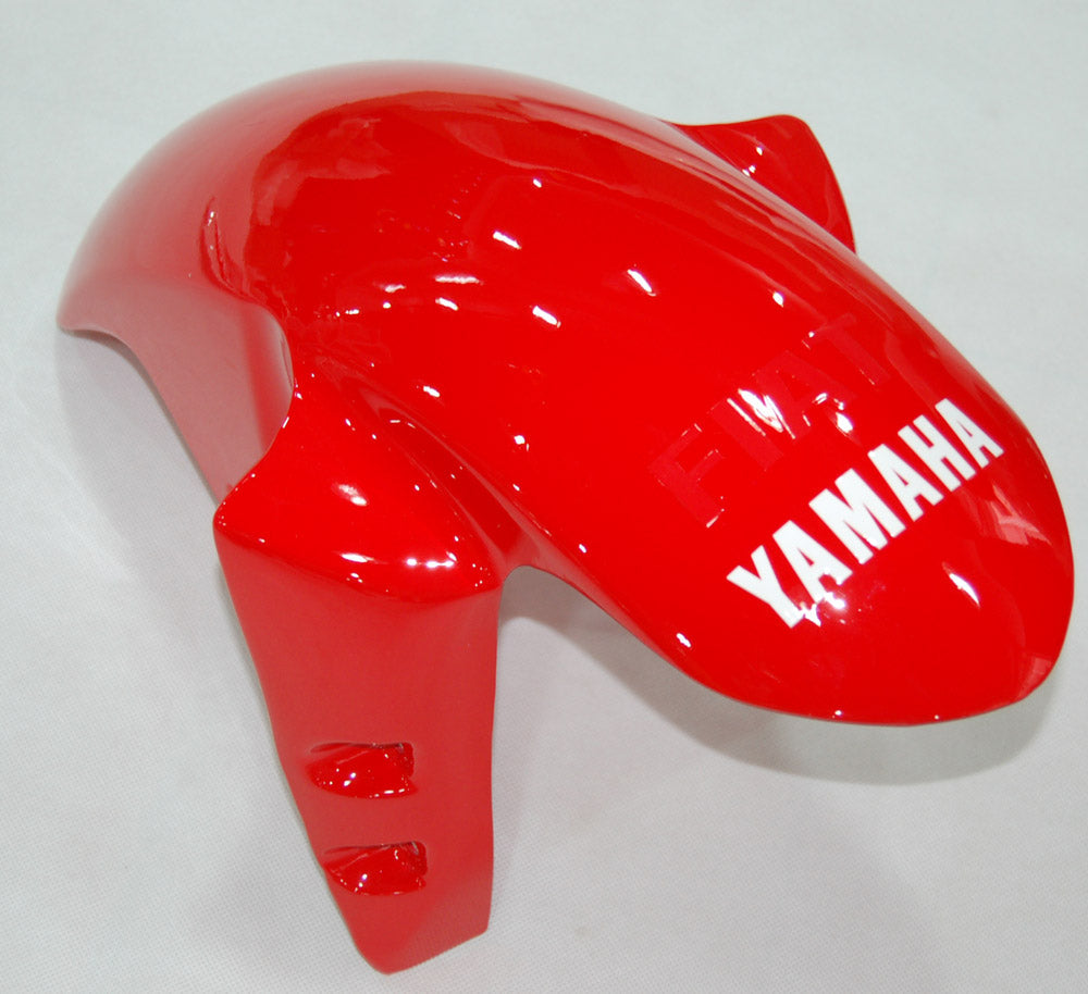 Fairings 2007-2008 Yamaha YZF-R1 Red White FIAT R1  Generic