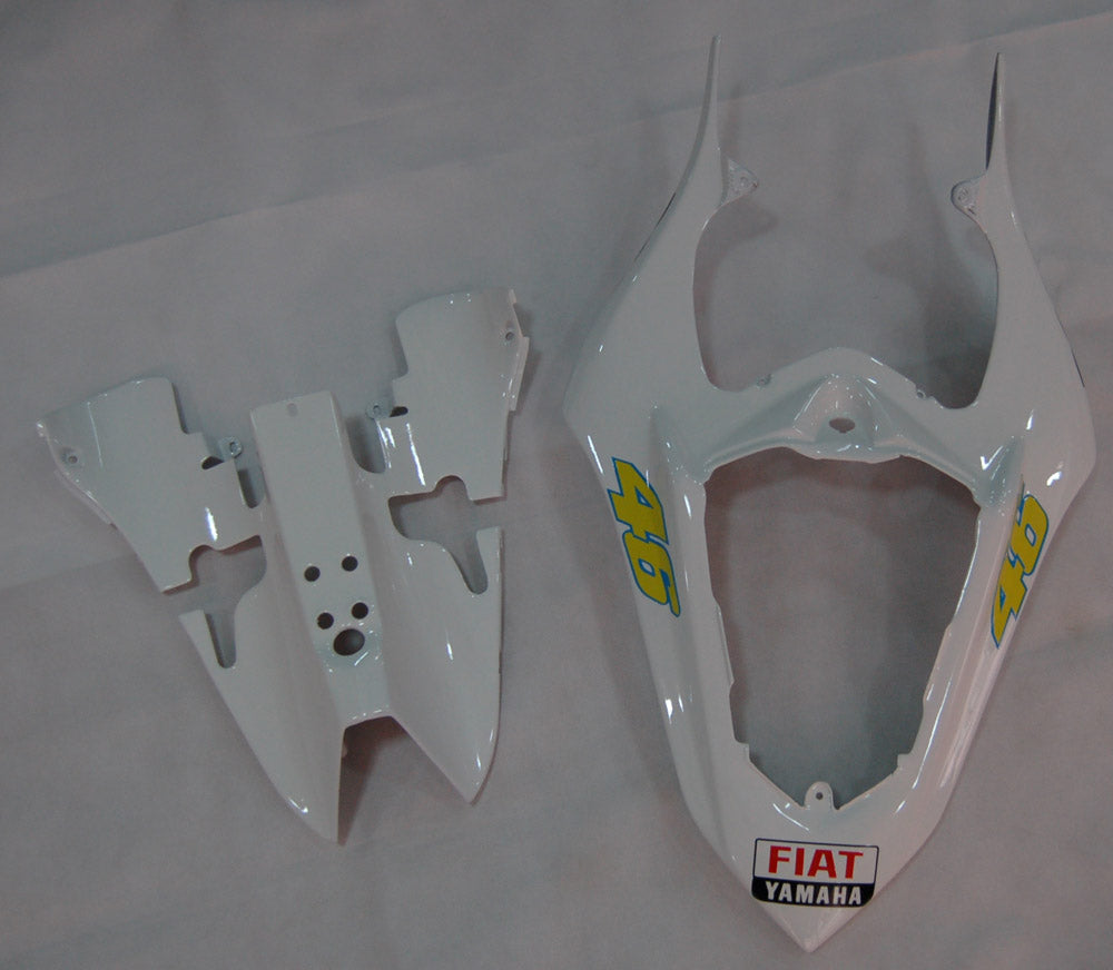 Fairings 2007-2008 Yamaha YZF-R1 Black White FIAT R1  Generic