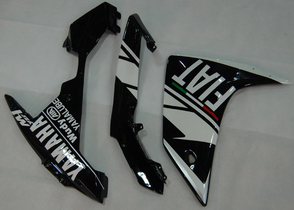 Fairings 2007-2008 Yamaha YZF-R1 Black FIAT R1  Generic