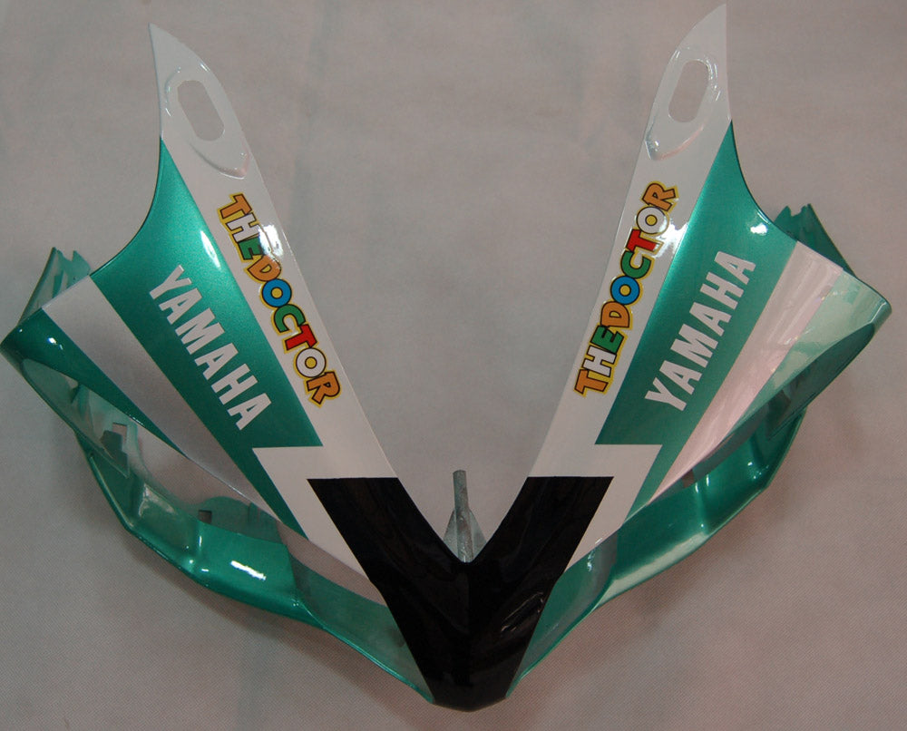 Fairings 2007-2008 Yamaha YZF-R1 Green Emerald White FIAT  Generic