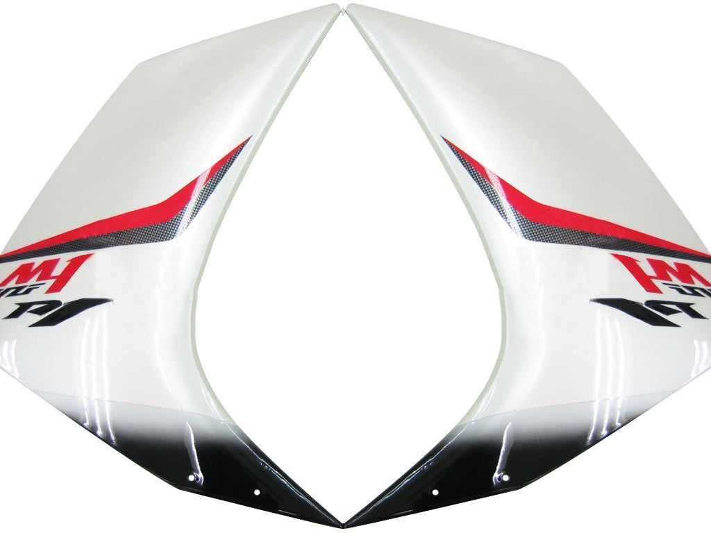 Fairings 2007-2008 Yamaha YZF-R1 White Carbon Look R1  Generic