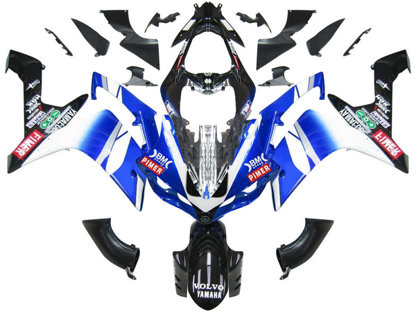 Fairings 2007-2008 Yamaha YZF-R1 Blue Black BMC R1  Generic