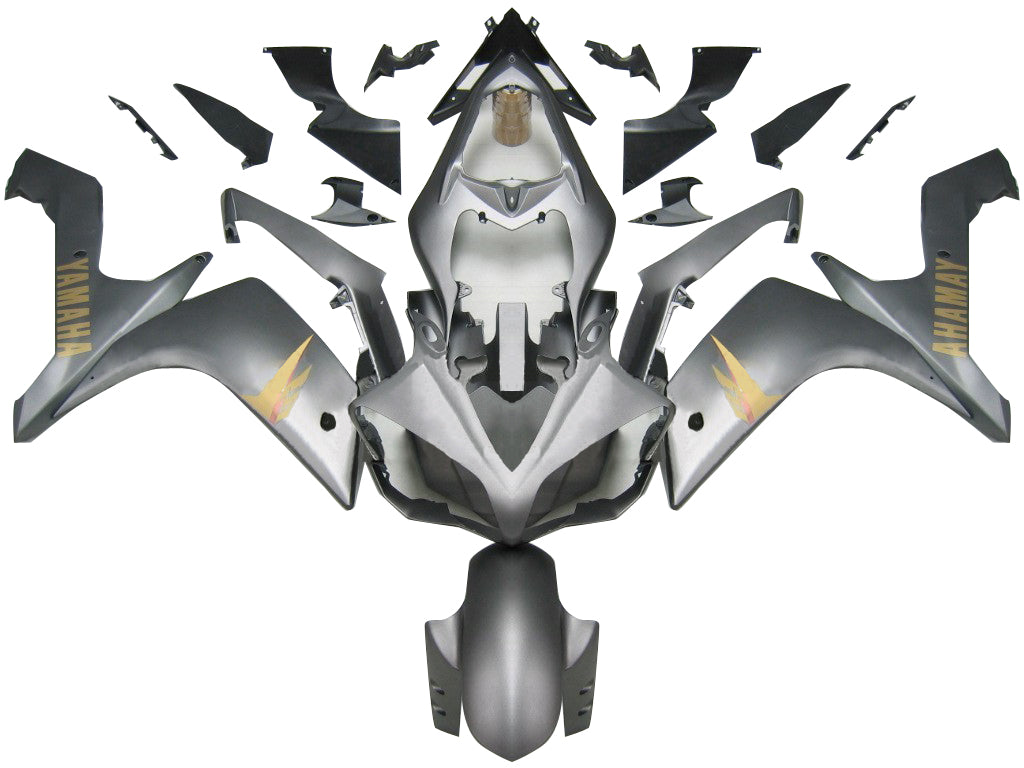 Fairings 2007-2008 Yamaha YZF-R1 Silver Matte R1  Generic