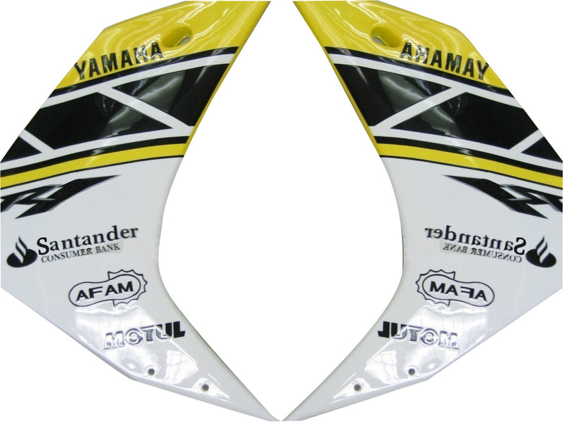 Fairings 2007-2008 Yamaha YZF-R1 Yellow White Black R1  Generic