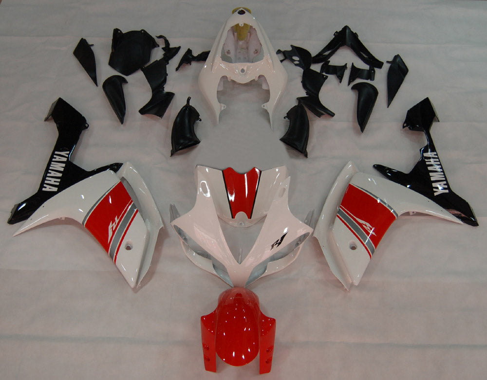 Fairings 2007-2008 Yamaha YZF-R1 White Red Black R1  Generic