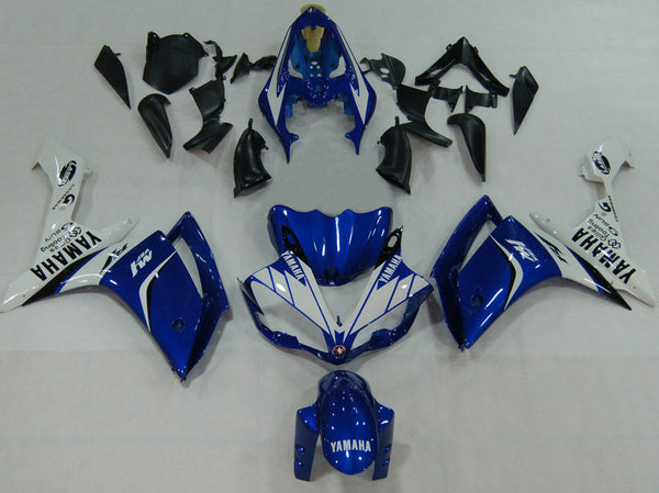 Fairings 2007-2008 Yamaha YZF-R1 Blue White  R1  Generic