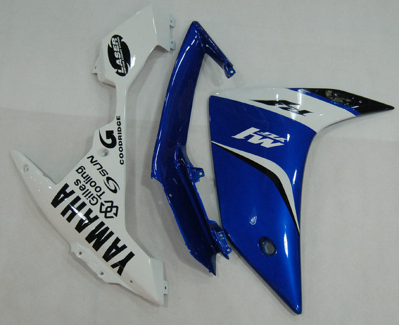 Fairings 2007-2008 ياماها YZF-R1 أزرق أبيض R1 عام
