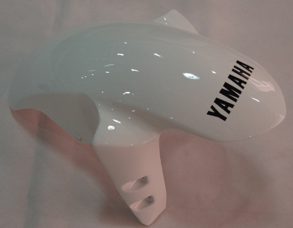 Fairings 2007-2008 Yamaha YZF-R1 White & Dark Red Flame R1  Generic